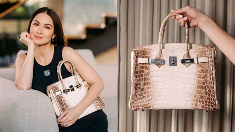 marian rivera hermes bags|6 Filipina Socialites Who Own a Rare Hermes Himalayan Birkin.